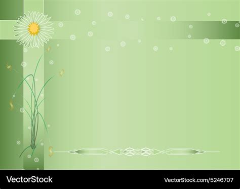 Spring background powerpoint size a4 Royalty Free Vector