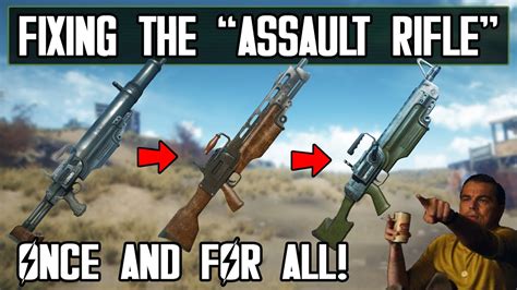 Fixing Fallout 4's Assault Rifle... AGAIN! - Fallout 4 Mod - YouTube