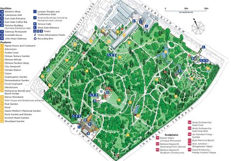 Royal Botanic Garden, Inverleith - 1870 Map