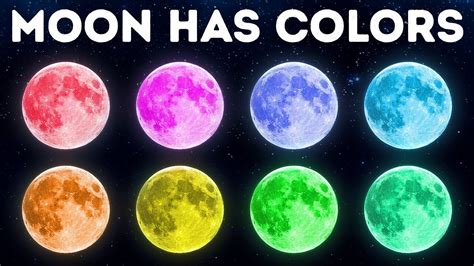 Moon can have a dozen different colors, here's why - YouTube