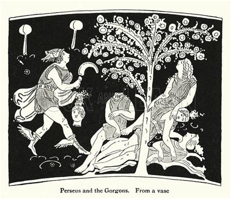 Perseus and the Gorgons stock image | Look and Learn