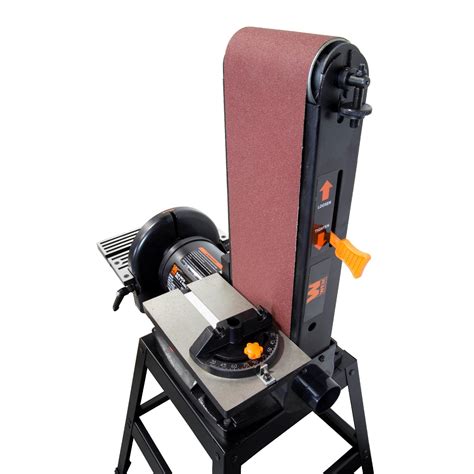 WEN 6508 6 x 48 in. Belt and 9 in. Disc Sander with Stand — WEN Products