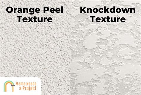 Orange Peel vs Knockdown Texture (Which is Better?)