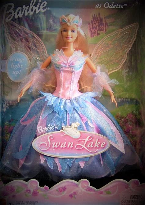 Amazon.co.jp: Swan Lake Barbie Doll as ODETTE w Light Up Wings (2003 ...