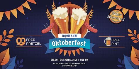 Oktoberfest 2023 - The Jager Maestros + The Best German Beers, Unit 3 ...