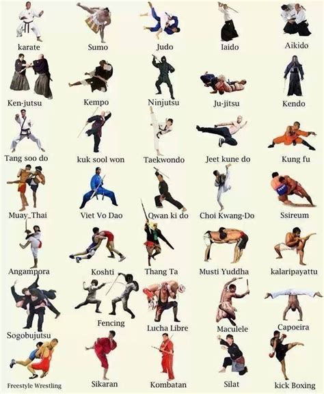 Types of Martial Arts – World Class Tae Kwon Do