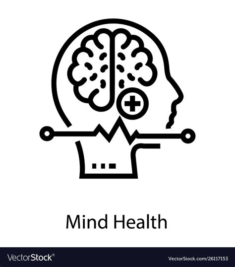 Mind health Royalty Free Vector Image - VectorStock