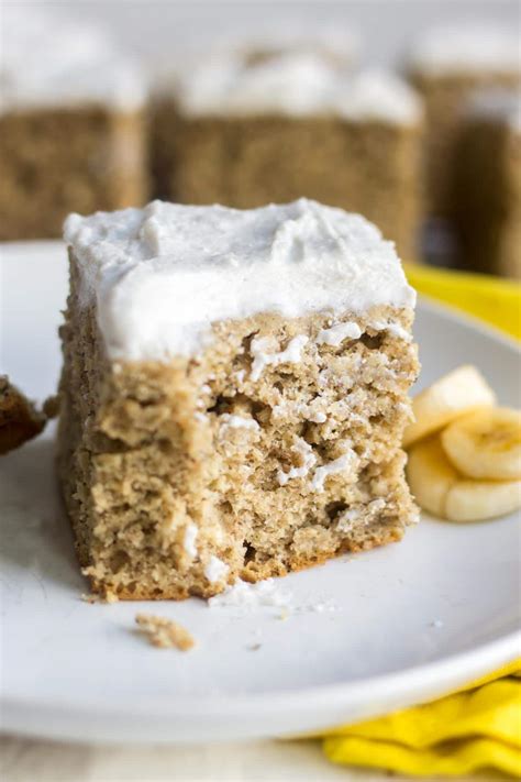 Healthy Banana Cake | What Molly Made