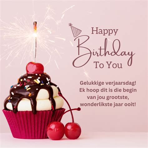 90+ Afrikaans Birthday Wishes : Messages, Quotes, Card, Status And ...