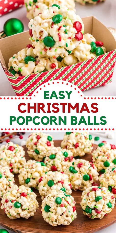 Christmas Popcorn Balls Recipe