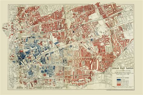 Old East End London Map