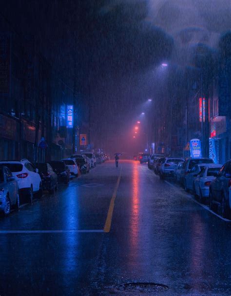 Pin on God Costanza | Rainy street, Night photography, City aesthetic