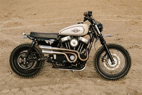 DESERT RAT: Harley-Davidson XL1200 Scrambler by Pittsburgh Moto - Pipeburn