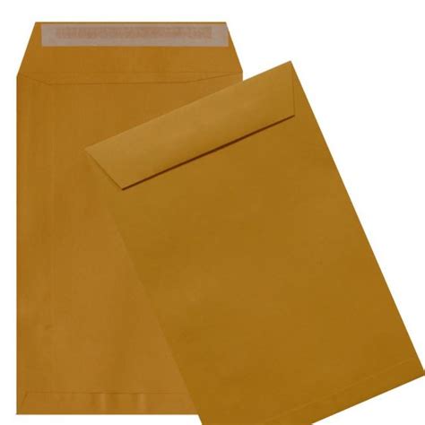 Catalog Envelopes - 28lb BROWN KRAFT - Peel to Seal - (6 x 9) - 500 PK