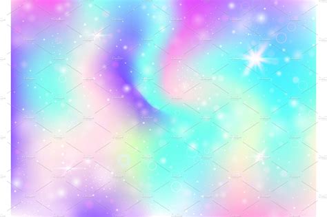 Unicorn background with rainbow | Pre-Designed Vector Graphics ...