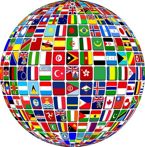 Globe Flags transparent PNG - StickPNG