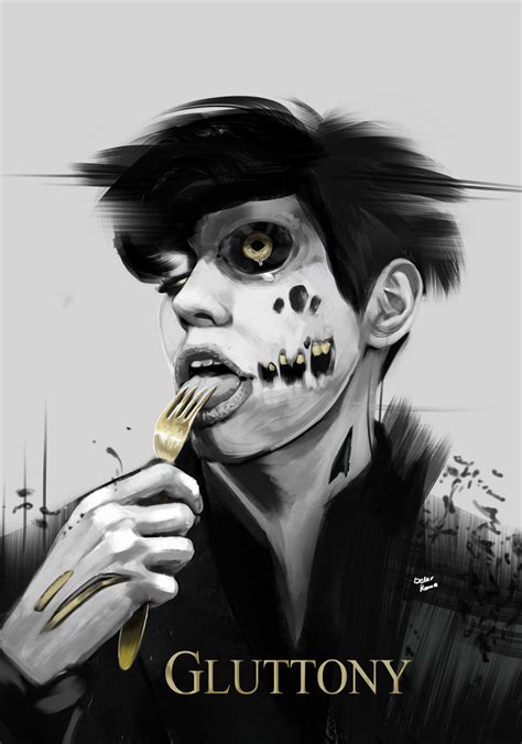 Gluttony - Seven Deadly Sins by RamaBelar on DeviantArt