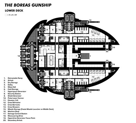 boreas gunship lower deck | Spaceship design, Star wars spaceships ...