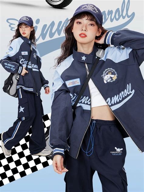 [$79.50]Cinnamoroll Racer Jacket | Teenage fashion outfits, Fashion ...