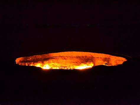 The Darvaza Gas Crater