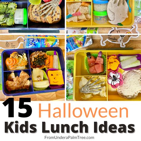 15 Halloween Kids Lunch Ideas > From Under a Palm Tree