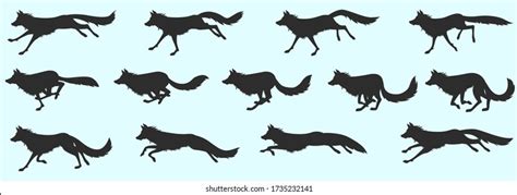 Wolves Running: Over 2,446 Royalty-Free Licensable Stock Vectors ...