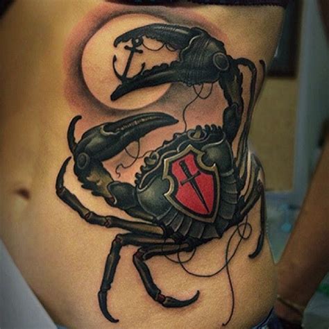 56 Crab & Other Odd Crustaceans Tattoos | Tattoodo | Crab tattoo ...