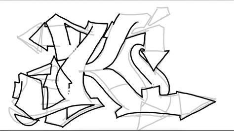 Mr Wiggles Letter K Construction writing (graffiti) | Graffiti ...