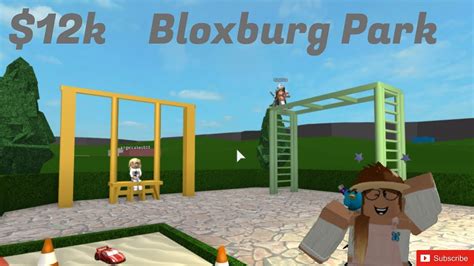 Bloxburg Park Build