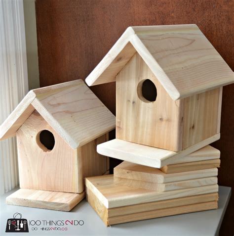 Free Easy DIY Wood Birdhouse Plans