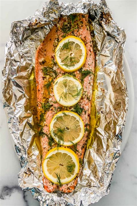 Baked Sockeye Salmon in Foil - This Healthy Table