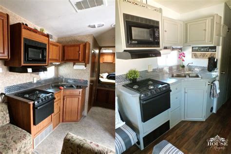 20 Incredible RV Camper Interior Renovations - Before & After • The ...