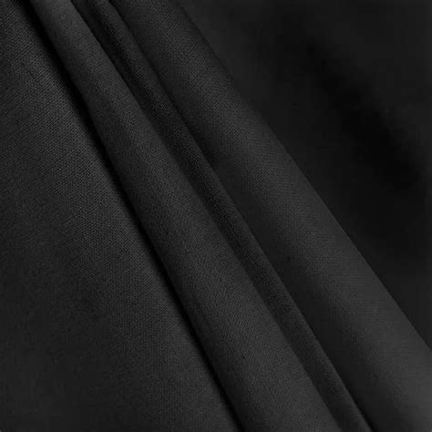 Black Plain Cotton Fabric at Rs 69/meter | Silora | Kishangarh | ID ...