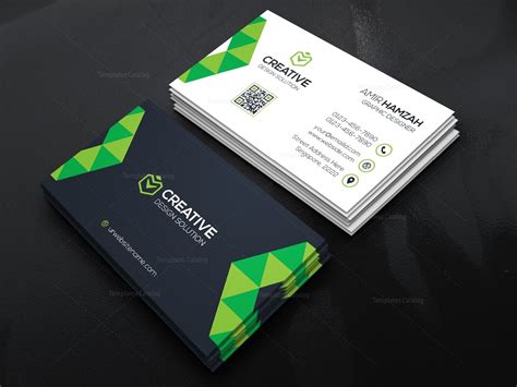 Creative Business Card Design 000469 - Template Catalog