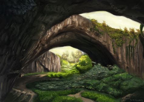 Forest caves by shevans on DeviantArt | Forest, Landscape, Cave