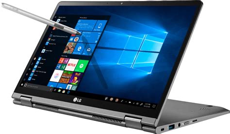 LG - Gram 2-in-1 14" Touch-Screen Laptop - Intel Core i7 - 16GB Memory ...