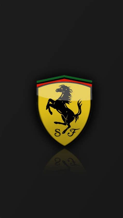 Ferrari Logo Wallpaper Iphone - 640x1136 Wallpaper - teahub.io