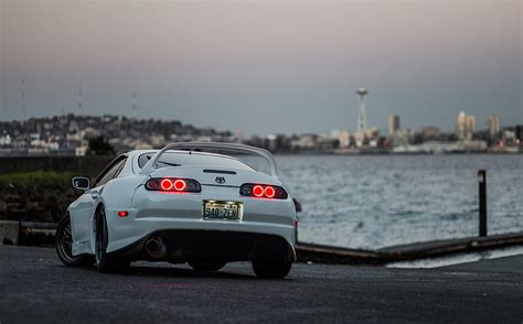 HD wallpaper: white Toyota Supra MK4 coupe, 1993, A80, Trial, car ...