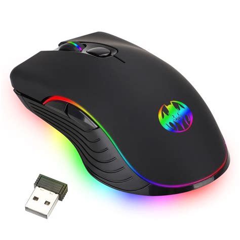 TSV M06 Wireless Gaming Mouse, Rechargeable Computer Mouse Mice with ...