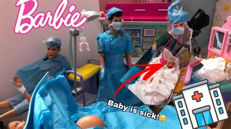 Barbie Giving Birth To A Baby