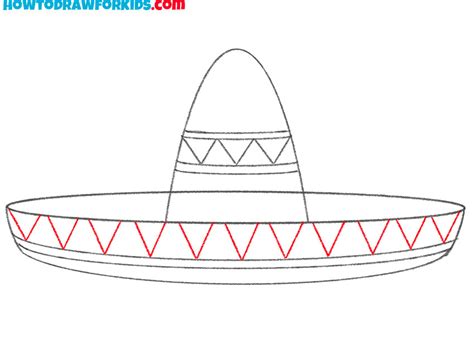 How to Draw a Sombrero - Easy Drawing Tutorial For Kids