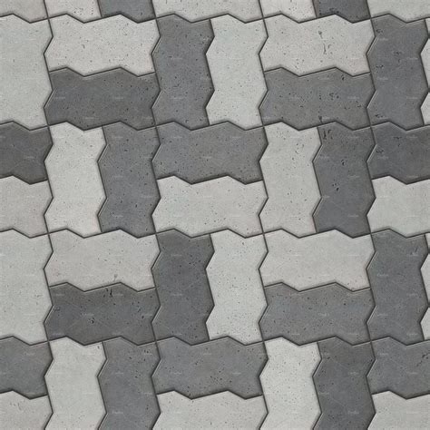 Interlocking paving seamless texture by ThreeDiCube on @creativemarket ...