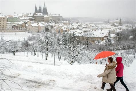 Chaos in Czech Republic amid heavy snowfall and blackouts | Climate ...