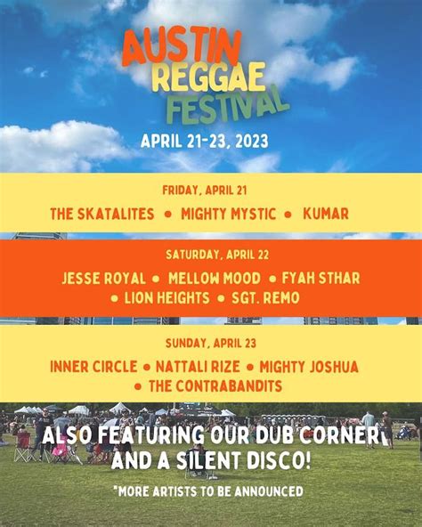 Information: Austin Reggae Festival 2023