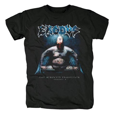 Exodus Band Tees Uk Metal T-Shirt | WISHINY