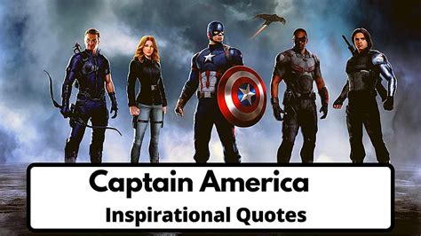 Captain America: [15 Iconic] Steve Rogers Inspirational Quotes, Captain ...