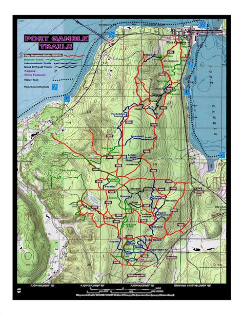 Camp Ingawanis Trail Map