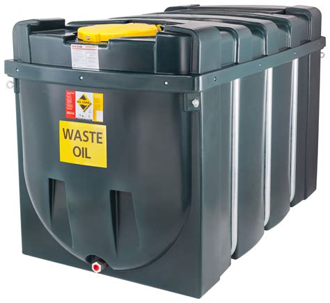 Deso H2500WOW Bunded Plastic Waste Oil Tank | Total Tanks