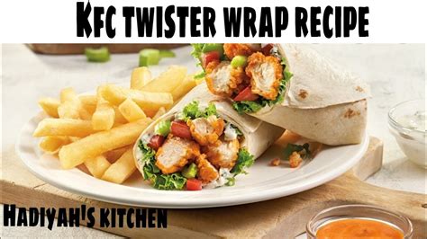 How to make Kfc Chicken twister || Kfc twister wrap recipe ||easy ...