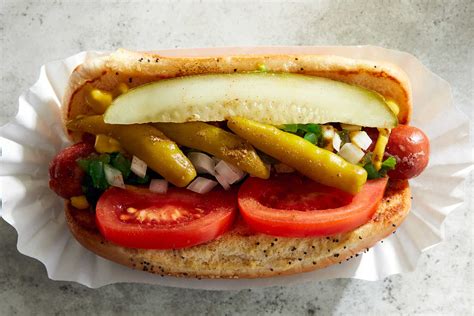 Chicago-Style Hot Dogs Recipe